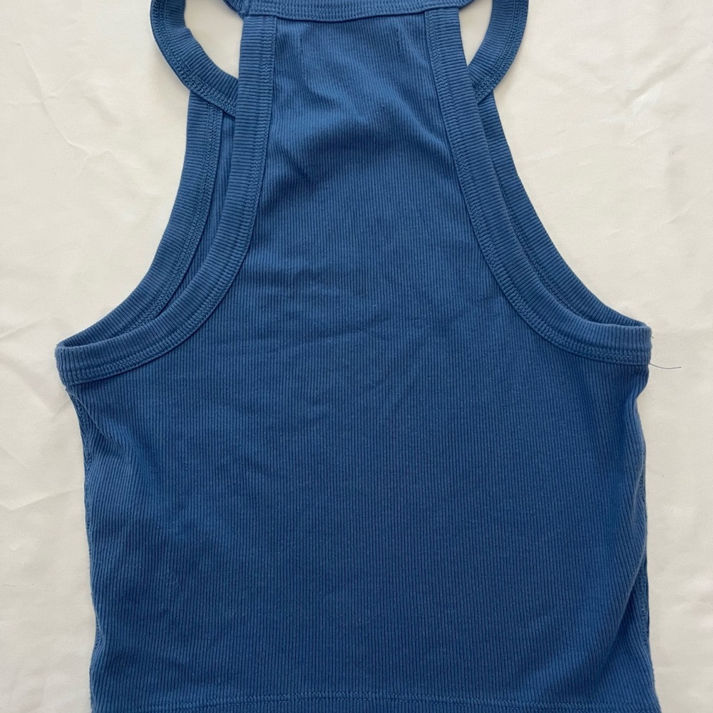 Abercrombie & Fitch Blue Women's Top - Picture 2 of 3